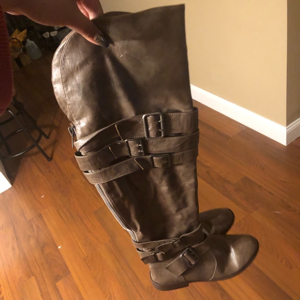 SOLD Justfab boots and booties size 10🥳two for 15